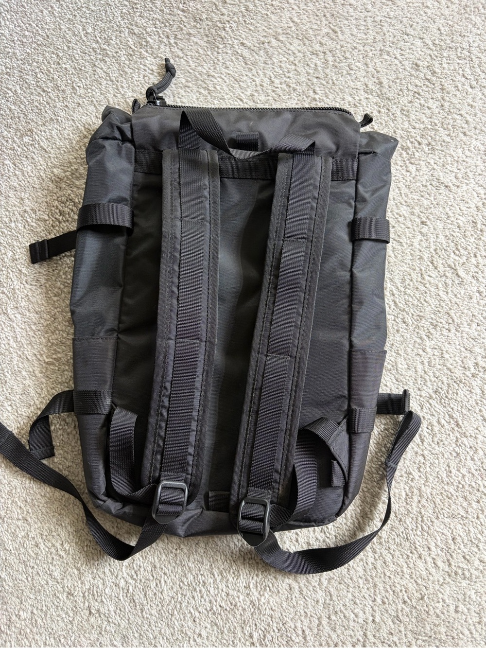 Topo Designs Rover Mini Black Roll-Top Backpack - Picture 3 of 9